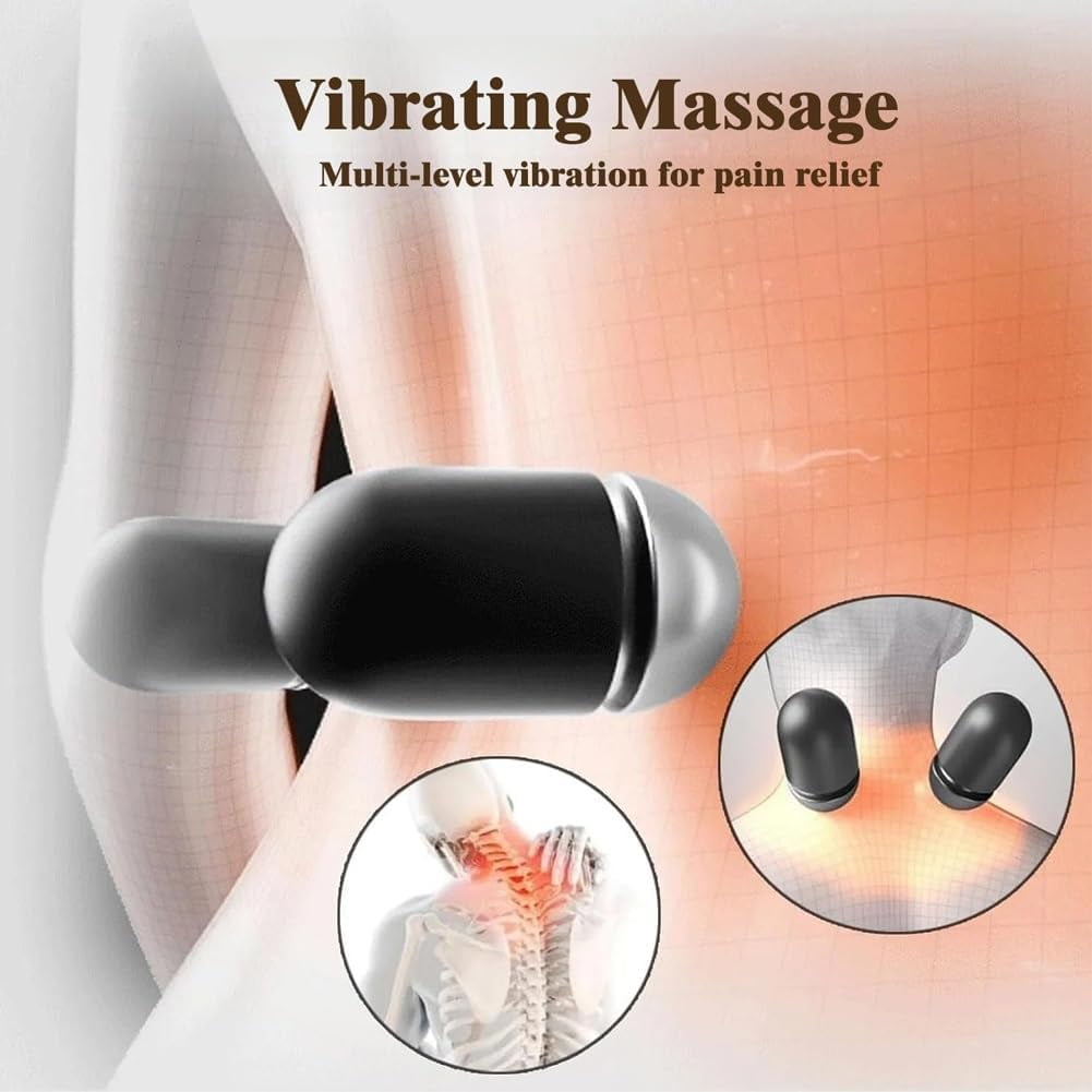 Fusion Back Massager,2025 New Electric 3 in 1 Back Massager for Pain Relief Deep Tissue,with Traction,Vibration & Hea... - Image 6