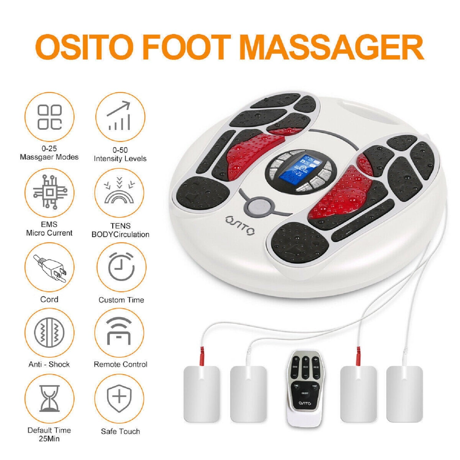 Massager for Neuropathy, Massager Circulation Stimulator, Massager for Circulation and Pain Relief, 25 Modes 99 Inten... - Image 5