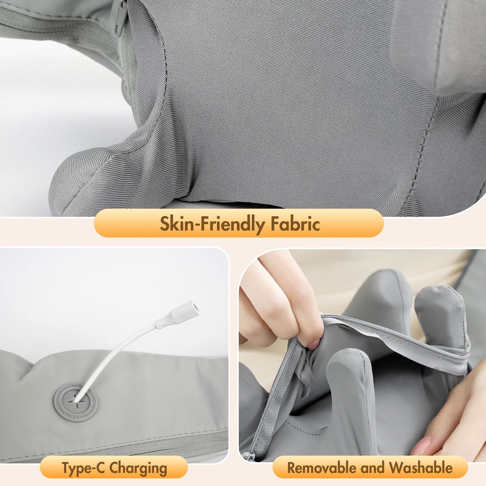 and Back Massager with Heat, 6D Cordless Shoulder Massager, Deep Tissue Kneading Massage for Men and Women, Perfect R... - Image 5