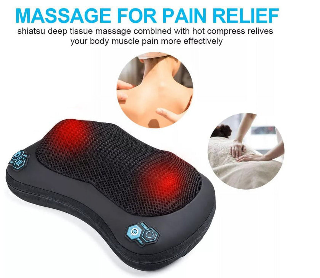 Massager with Heat Deep Tissue Kneading Massage Pillow for Shoulder Full Body Muscle, Lower Back Relaxation Gifts at ... - Image 3