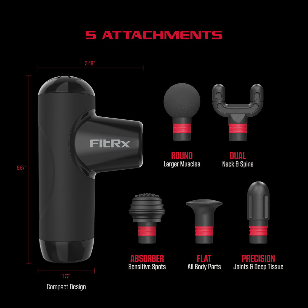 Mini Pro Neck and Back Massager, Handheld Deep Tissue Muscle Massage Gun - Image 2