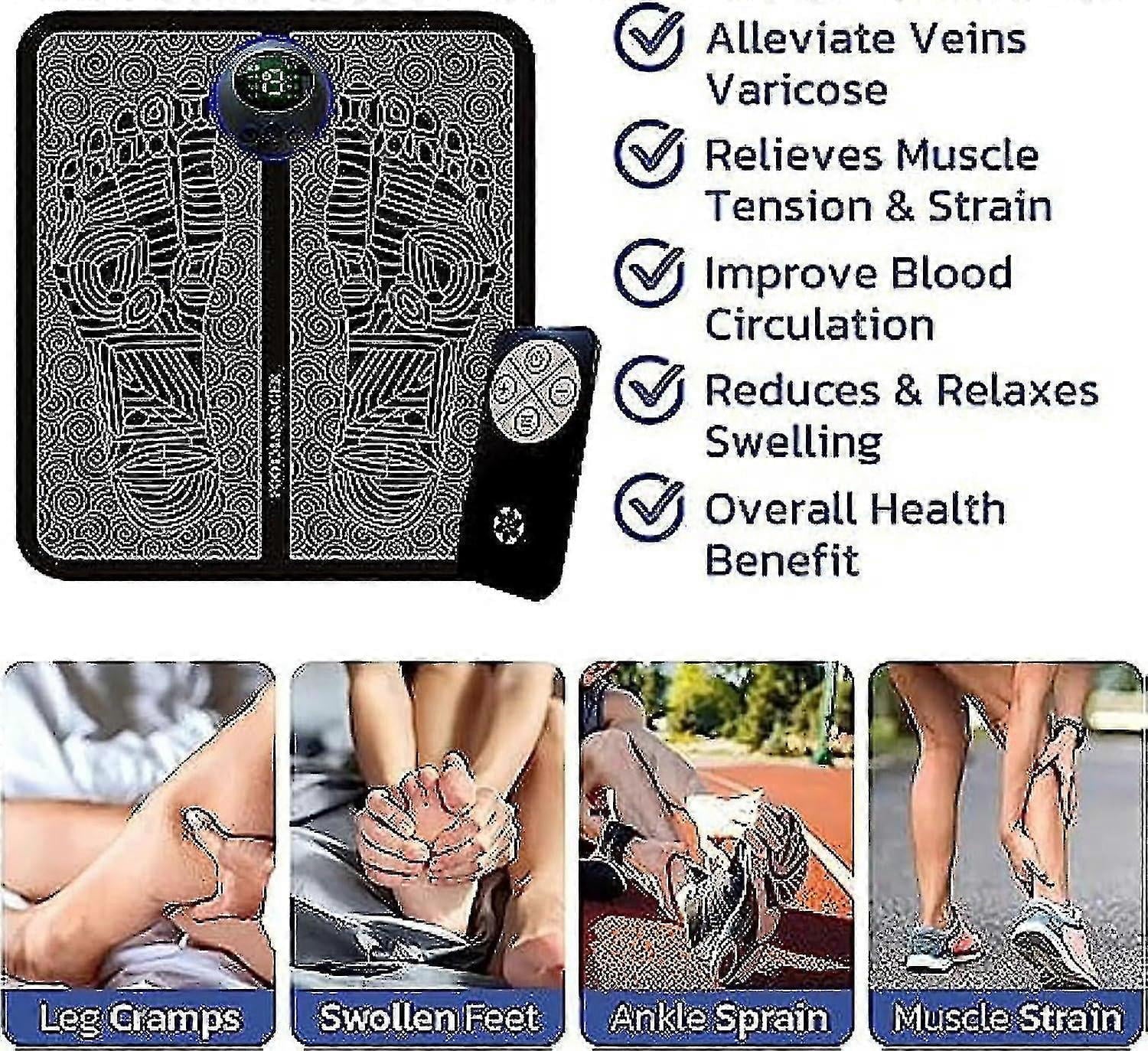 For Neuropathy Feet, Whole Body For Neuropathy, 8 Modes 19 Levels For Neuropathy Tw/dian01 - Image 4