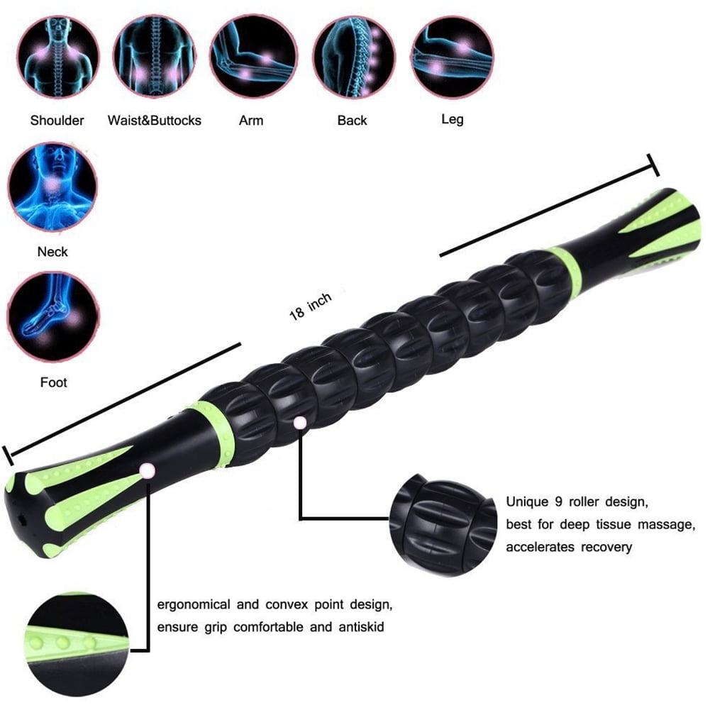 Stick Athletes Body Massage Tools Relief Soreness Back Recovery - Image 6