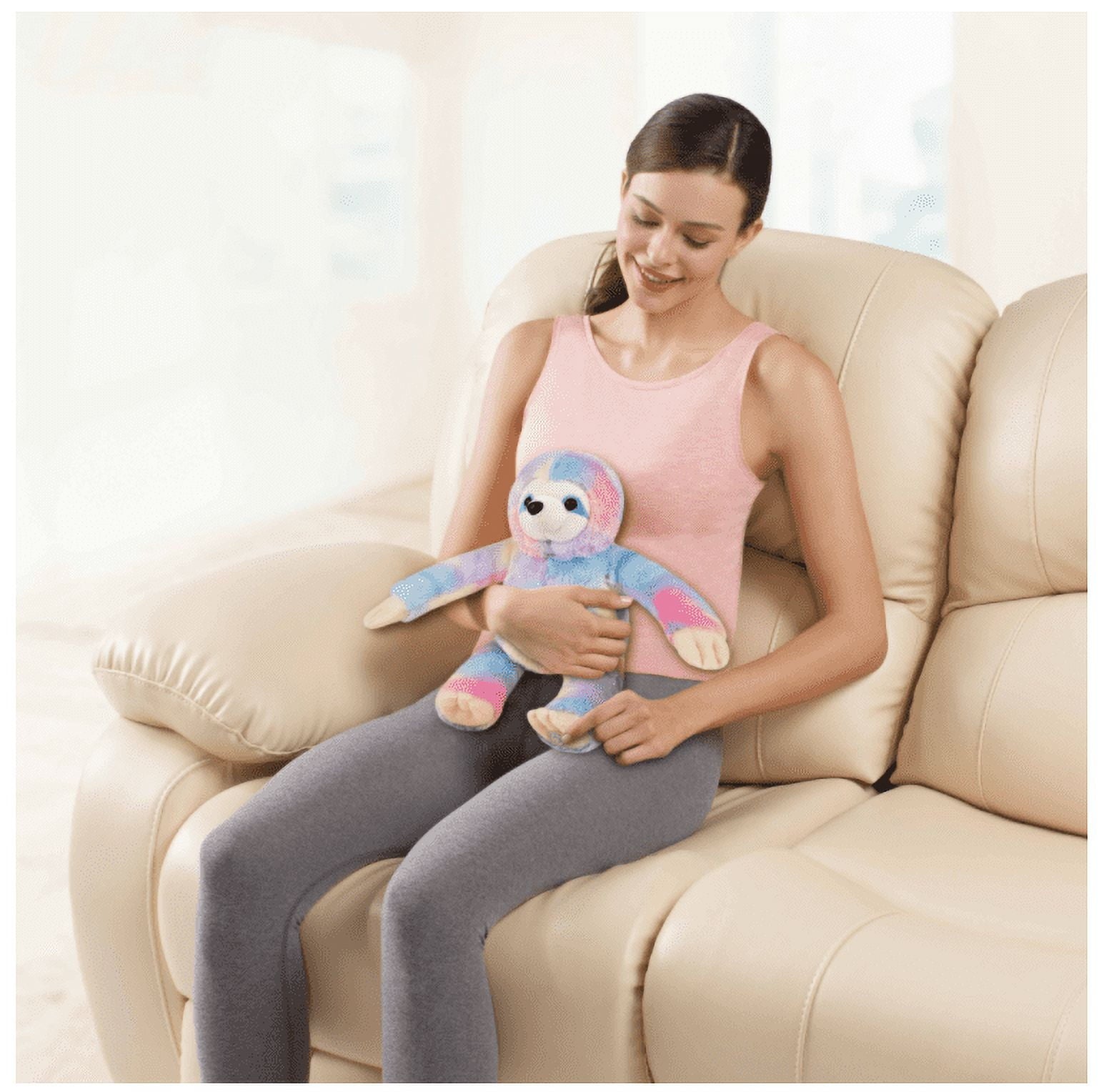 Rainbow Sloth Massaging Massager Gift with Relaxing Vibration - Image 2