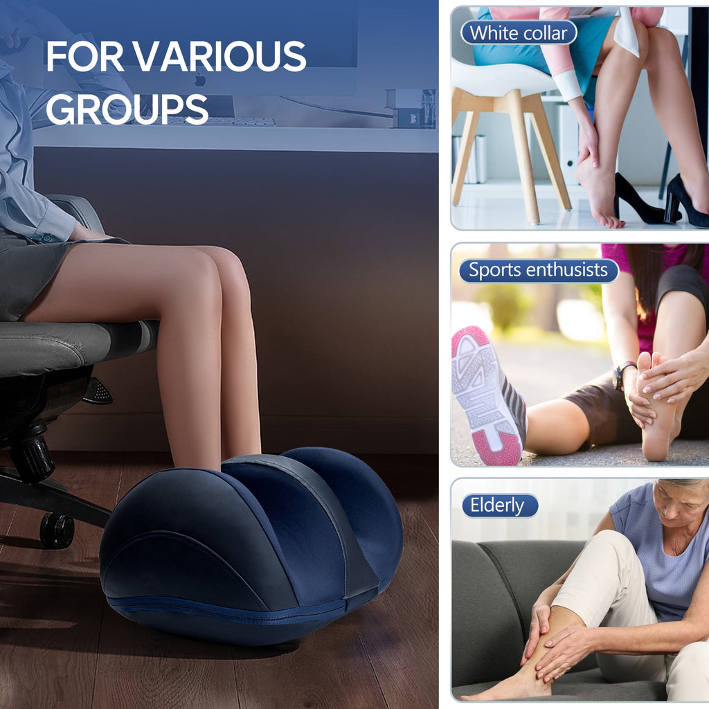 with Heat, Massage and Calf Massage, Deep Kneading Massage, Suitable for Home and Office, Holiday Gifts - Image 4