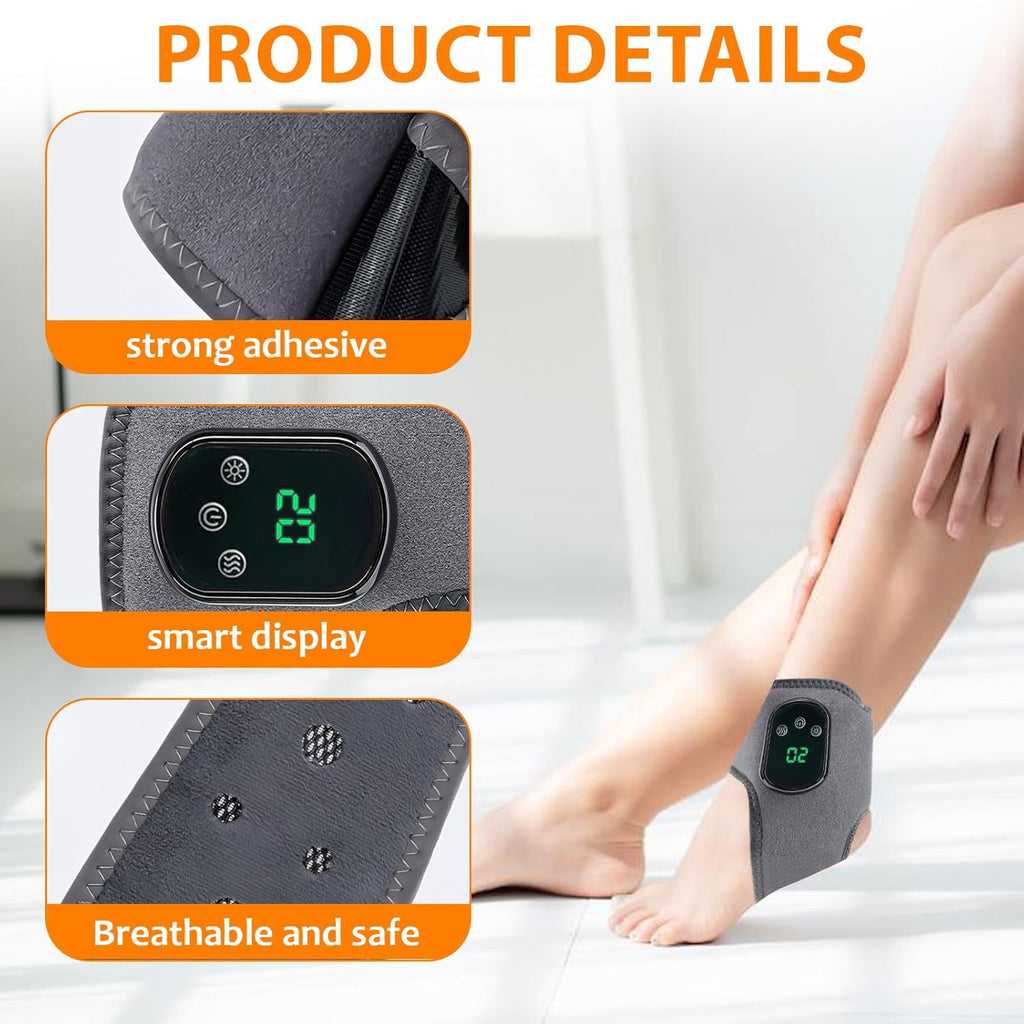 Massager, 2026 Upgrade Revive Massager,5 Heat Leavel,for Ankle Relaxation, for Neuropathy with 3 Vibration Mode - Image 5