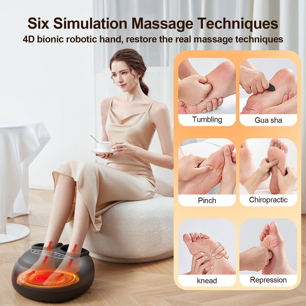 Massager with Heat, Plantar Fasciitis Relief Gift for Women Men - Image 4