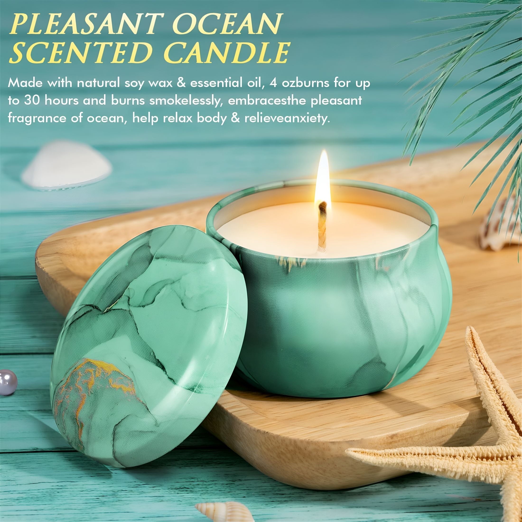 for Women,Self Care s Get Well Soon s,Ocean Relaxing Spa s Basket Care Package Luxury Flannel Blanket 40Oz Tumbler,Ch... - Image 6