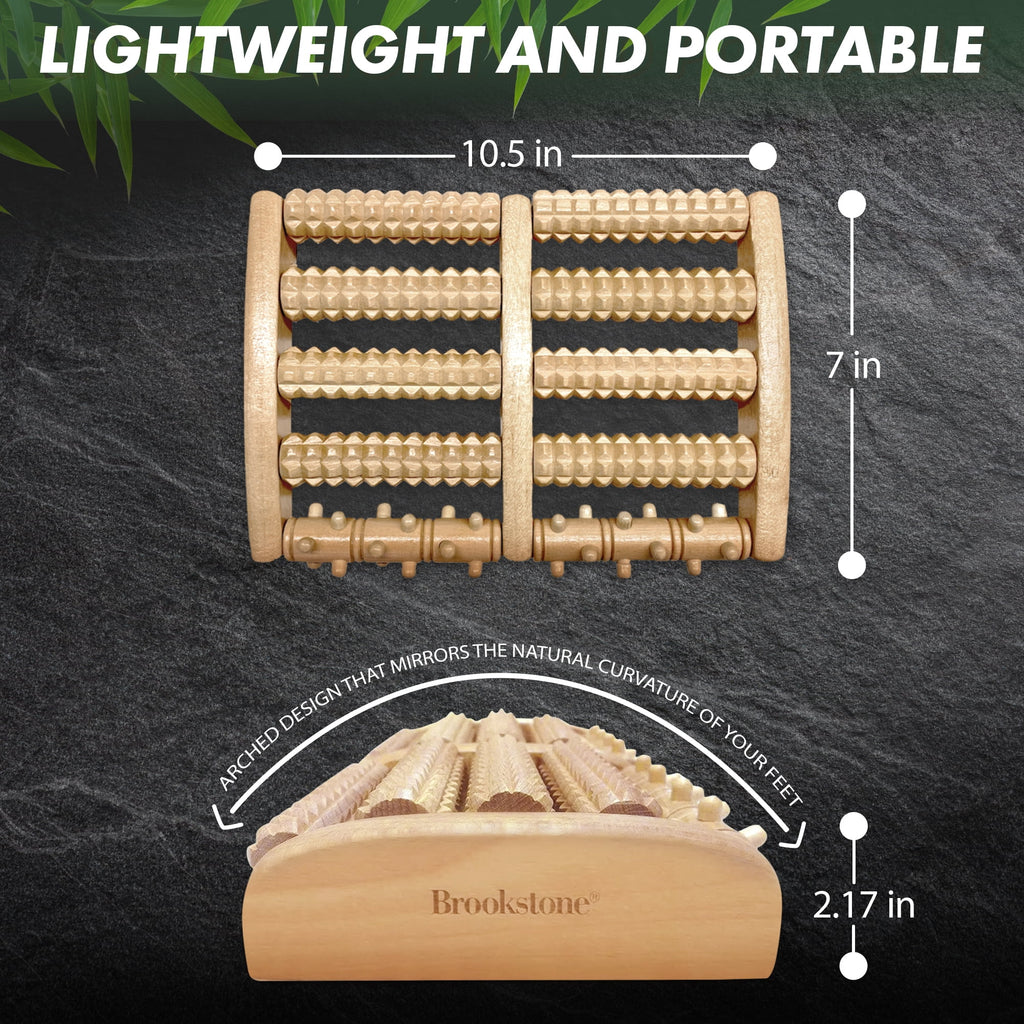 Massager for Plantar Fasciitis Relief Wooden Massage - Image 3