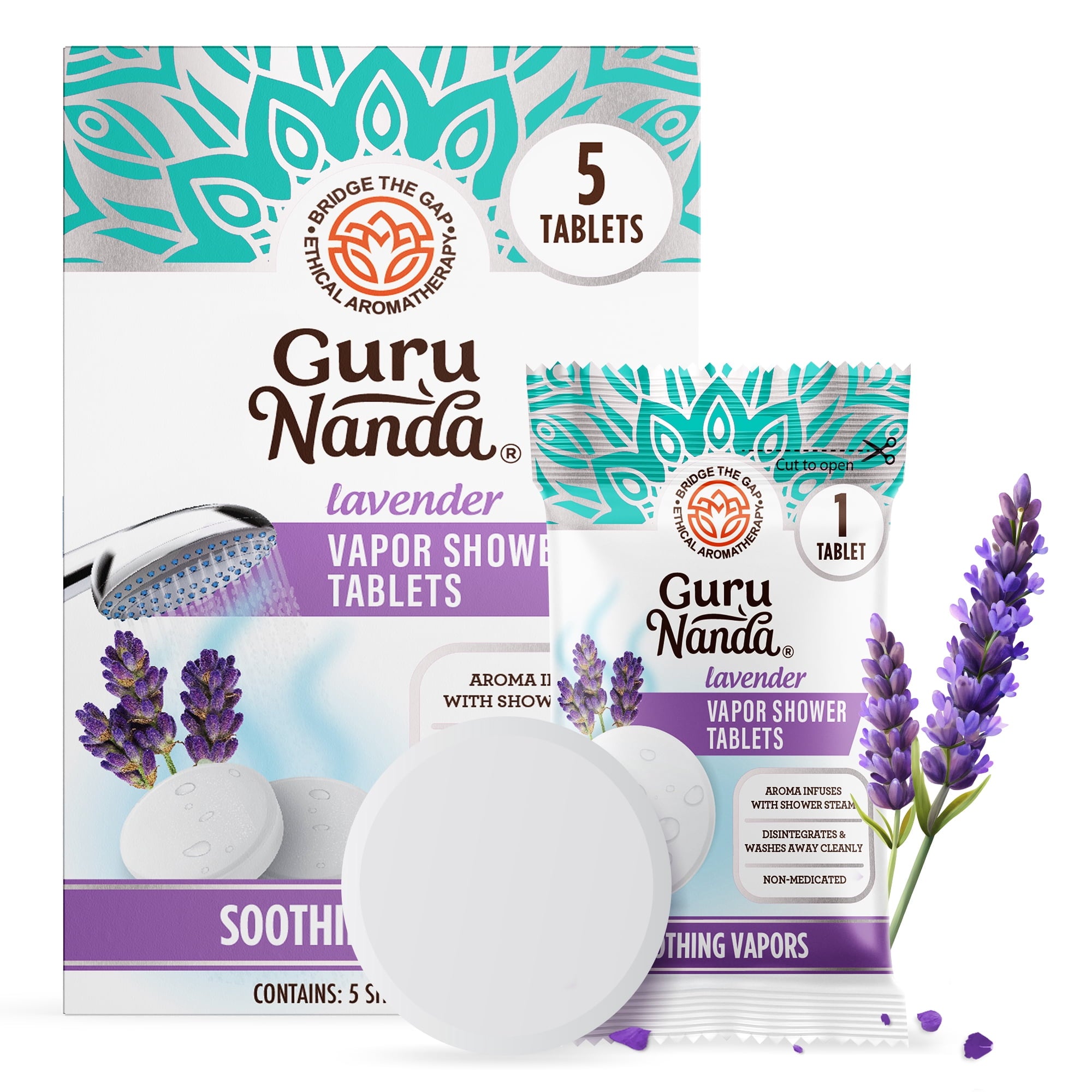 Shower Tablets, Aromatherapy Shower Steamers with Menthol, Relaxing & Soothing Scent, Gift-Ready - 15ct - Image 2