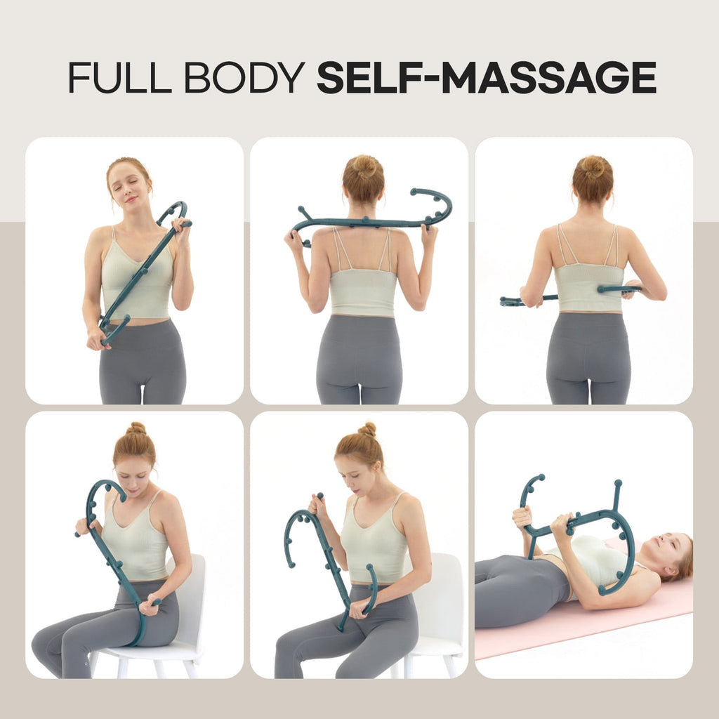 Stick, Trigger Point Cane, Body Deep Tissue, Handheld Back, Neck, Shoulder, Leg and Feet, Muscle Release Tool Self Ho... - Image 5