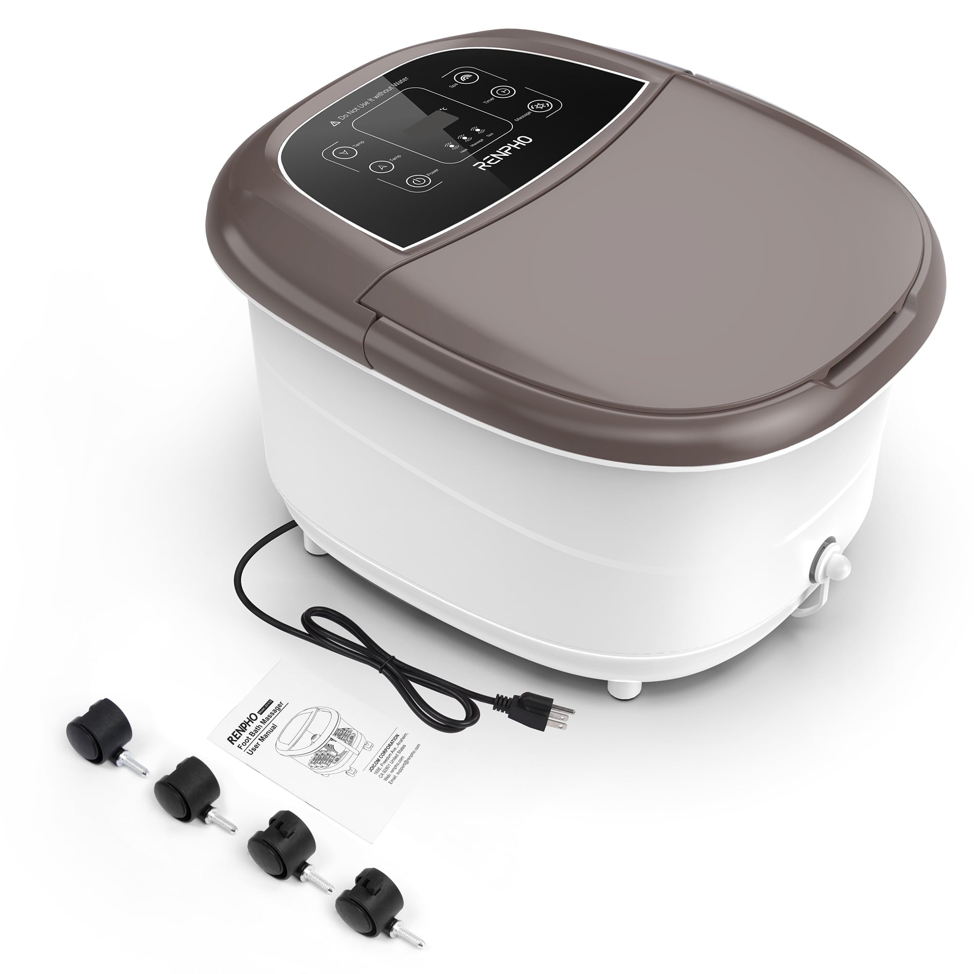 Bath Massager with Heat Bubbles Shiatsu Massage & Jets Soak Tub Relieve Muscle Pain, Mothers Day Birthday Gifts for M... - Image 6