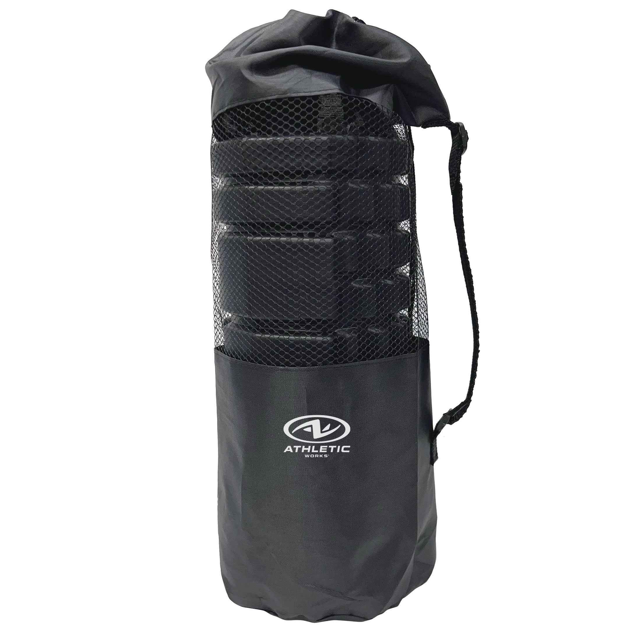 Body 5-Piece Fitness Recovery Kit, Includes Carry Bag, Black - Image 2