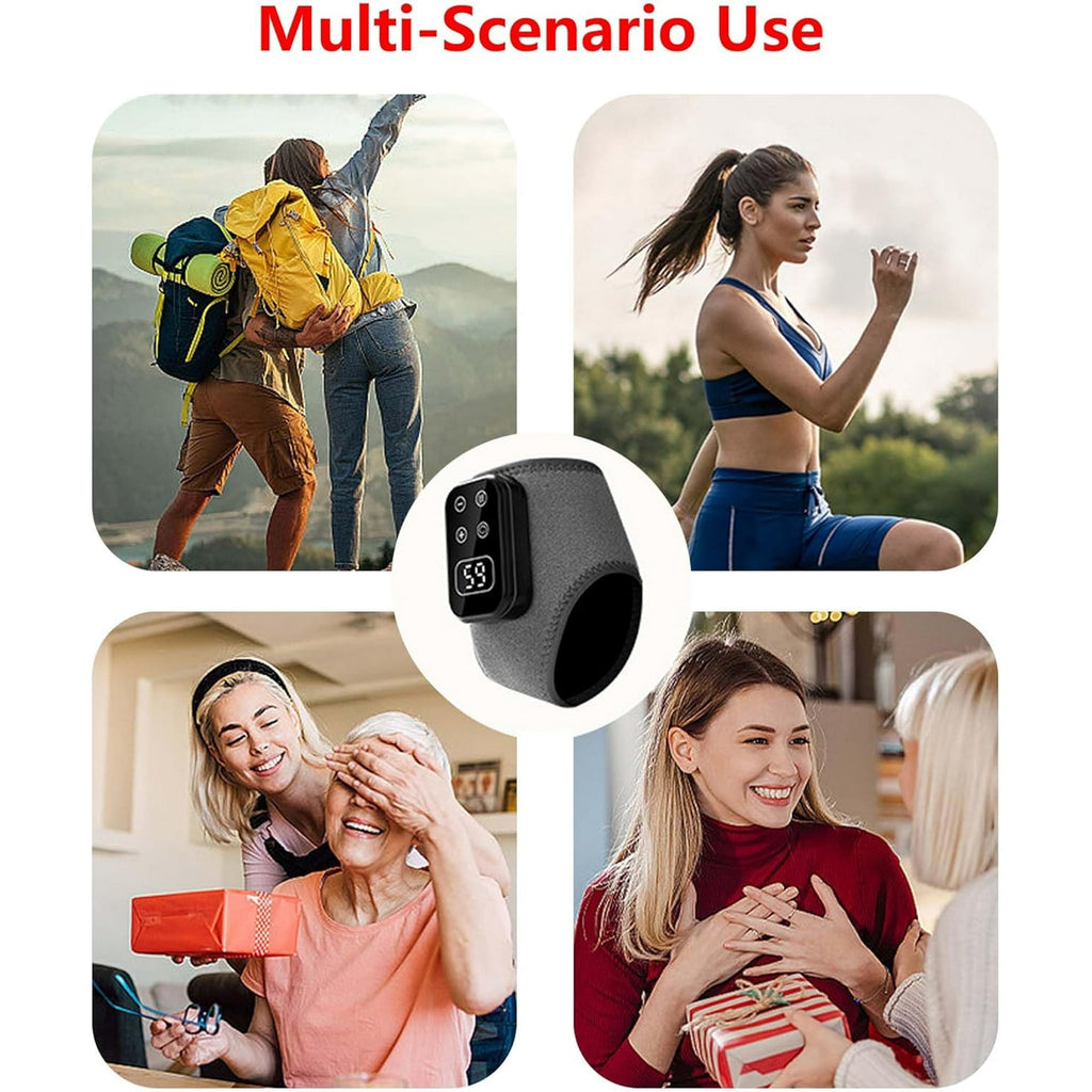 for Neuropathy, Triple Feet Relief with 5 massage intensity levels and 6 heat levels Visible Screen, Ankle Massage fo... - Image 5