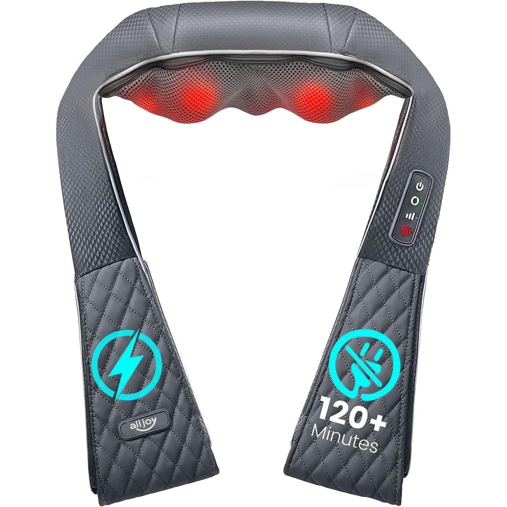 and Shoulder Massager, Rechargeable Deep Tissue Kneading Massager with Heat,Gifts for Women, Men, Mom, Dad - Image 4