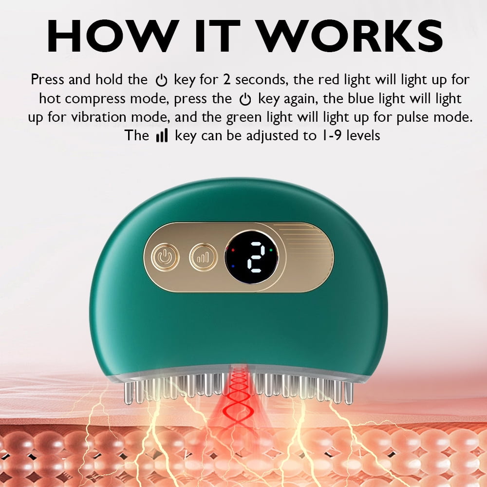 Jaw Massager - Heating Massage Stimulator Relaxer Tool For Jaw Grinding And Clenching Pain Tension - Reliever Device ... - Image 5