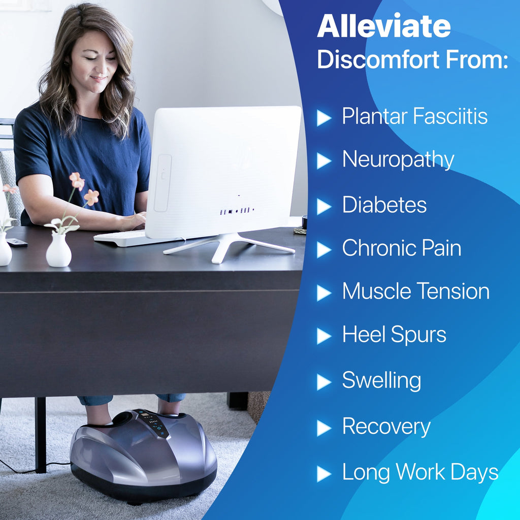Massager with Heat Kneading and Rolling and Pressure Settings - Remote Control - Image 3
