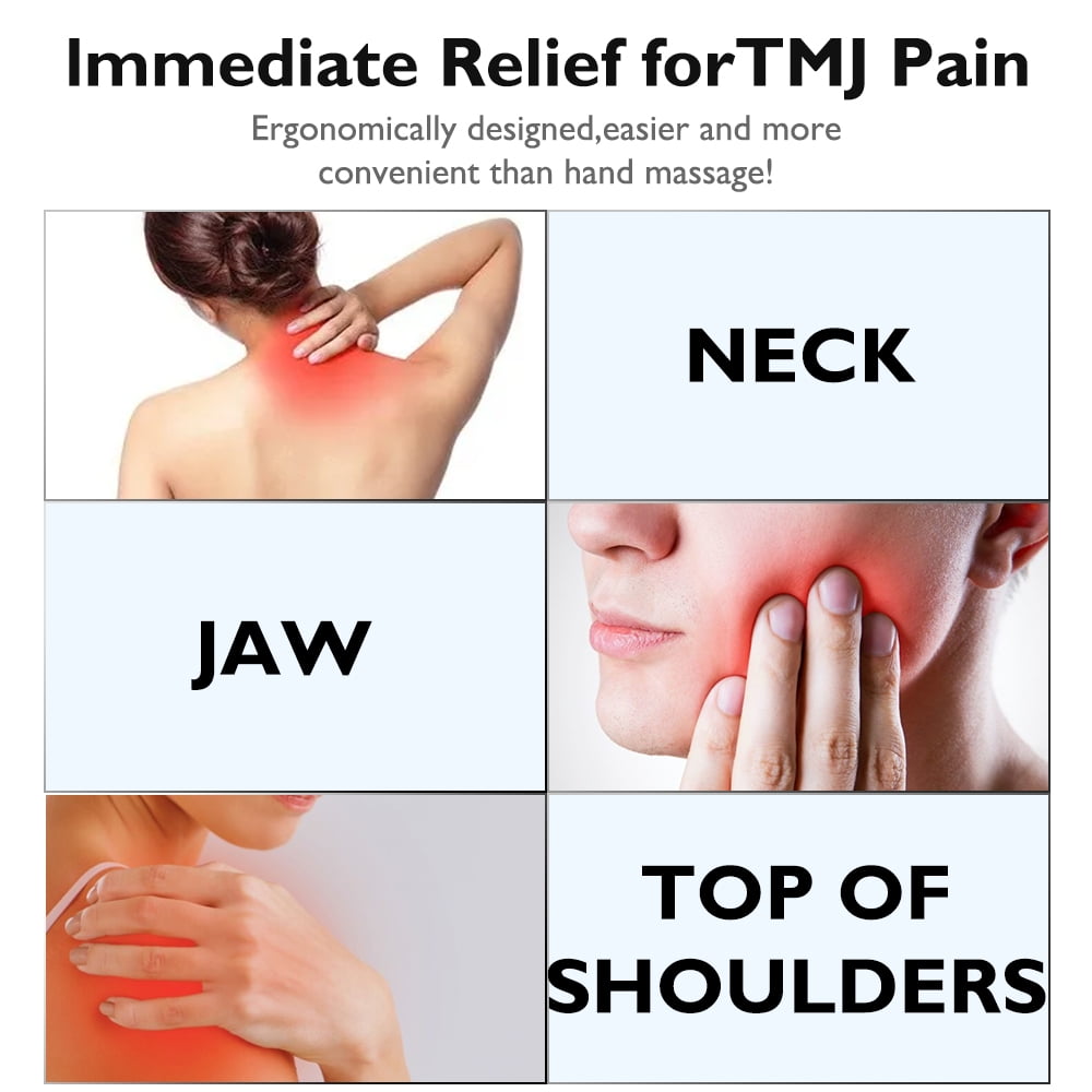 Jaw Massager - Heating Massage Stimulator Relaxer Tool For Jaw Grinding And Clenching Pain Tension - Reliever Device ... - Image 4