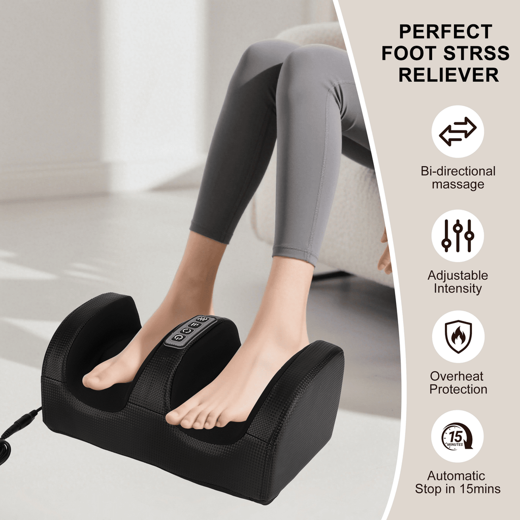 Machine with Heat, and Calf with Massage Roller, Deep Tissue for Plantar Fasciitis, Pain Relief, Promotes Blood Circu... - Image 2