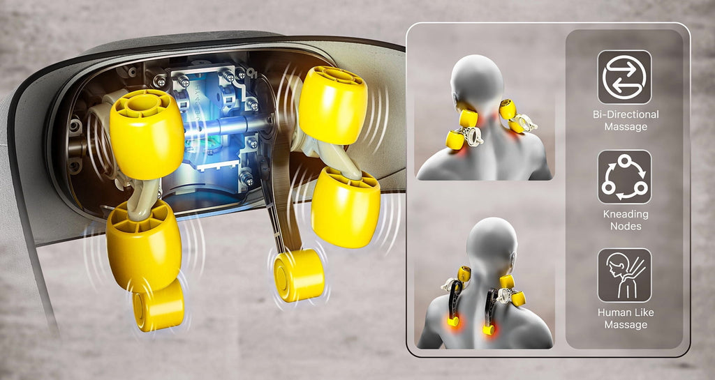 and Back Massager with Heat, Hands-Free and App Controlled - Image 6