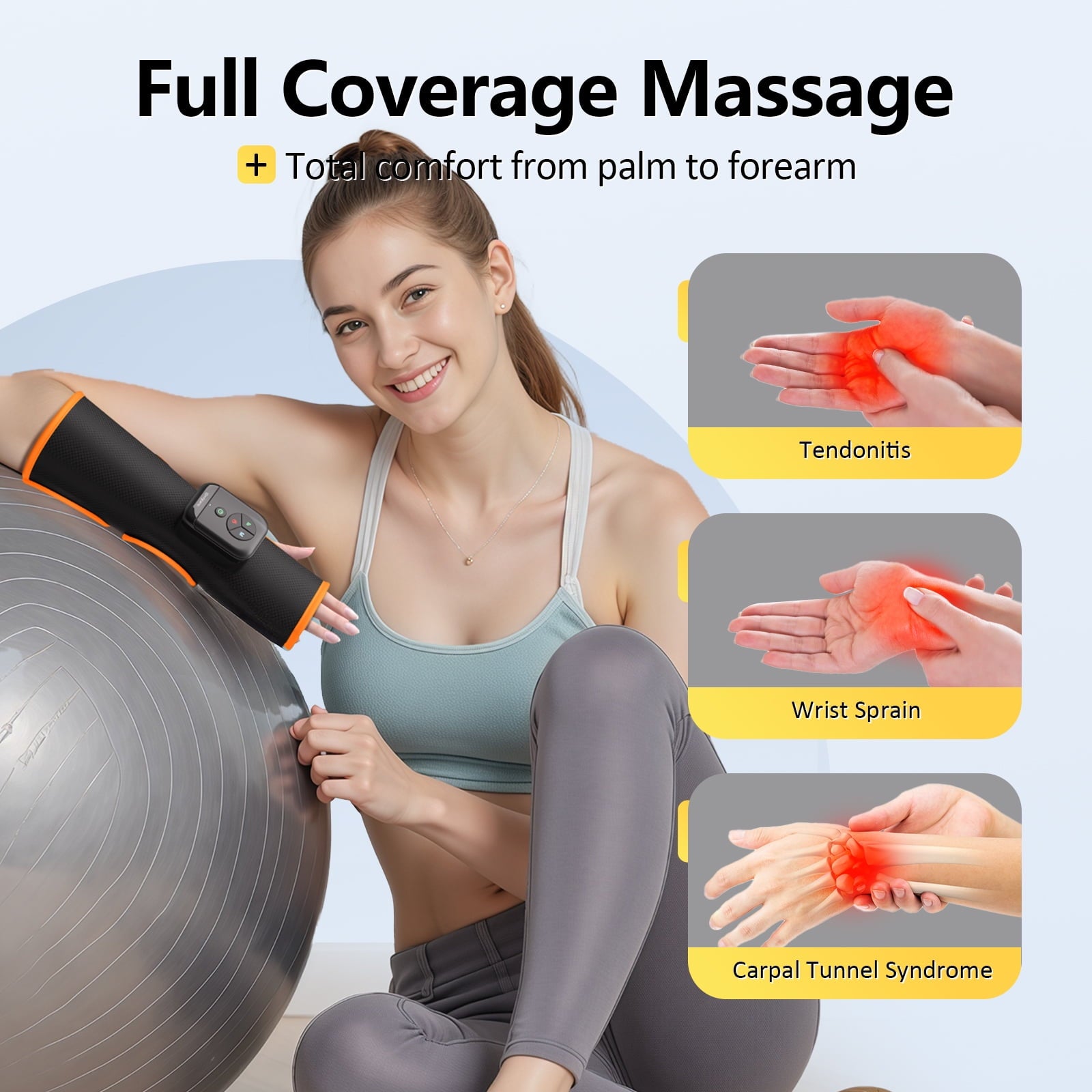 with Compression and Heat, Cordless Wrist for Pain Relief, Arthritis and Carpal Tunnel, Ideal Gifts - Image 6