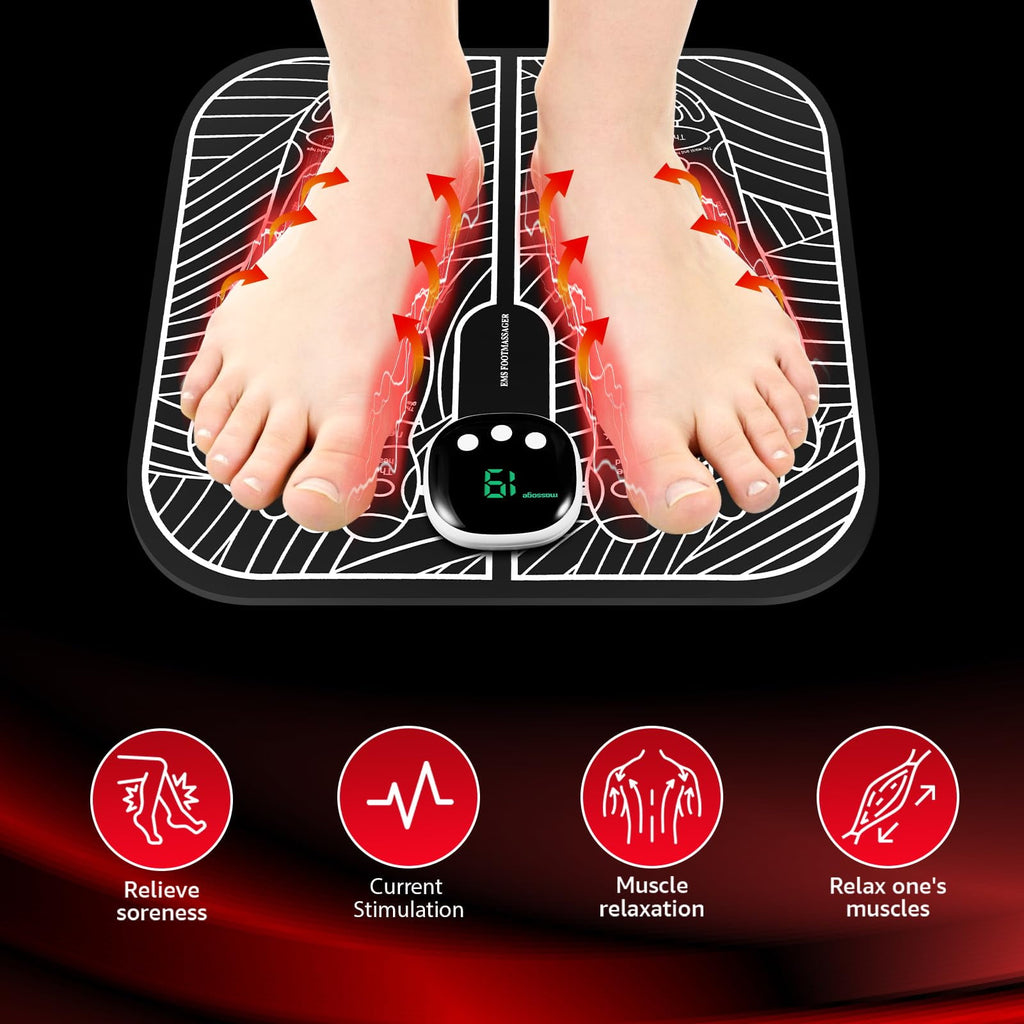 Massager with Remote Control, Feet-Massager-for-Plantar-Fasciitis, Neuropathy-Pain-Relief for Feet and Improved Circu... - Image 5
