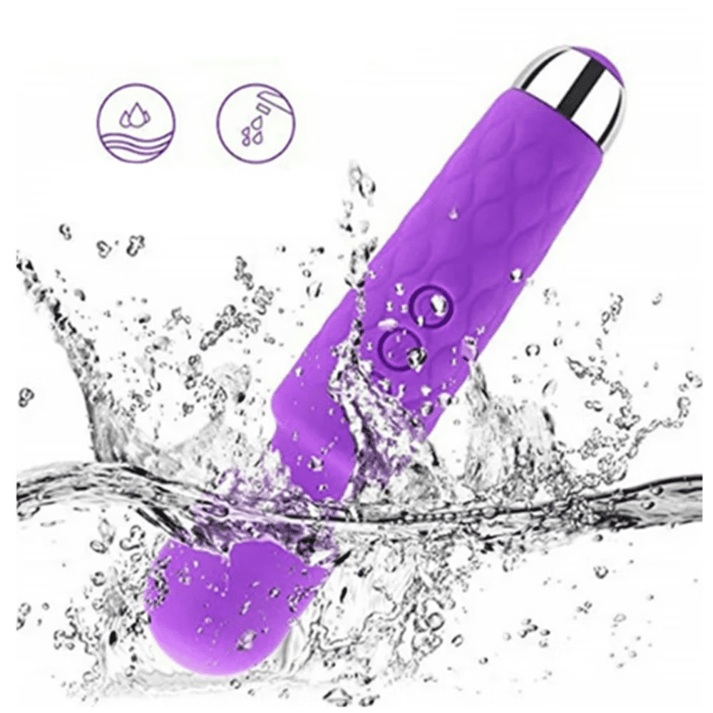 Hand Held Deep Tissue Vibrating Massager for Muscles, Back, Foot, Neck -Cordless Electric Percussion Body Wand Massag... - Image 2