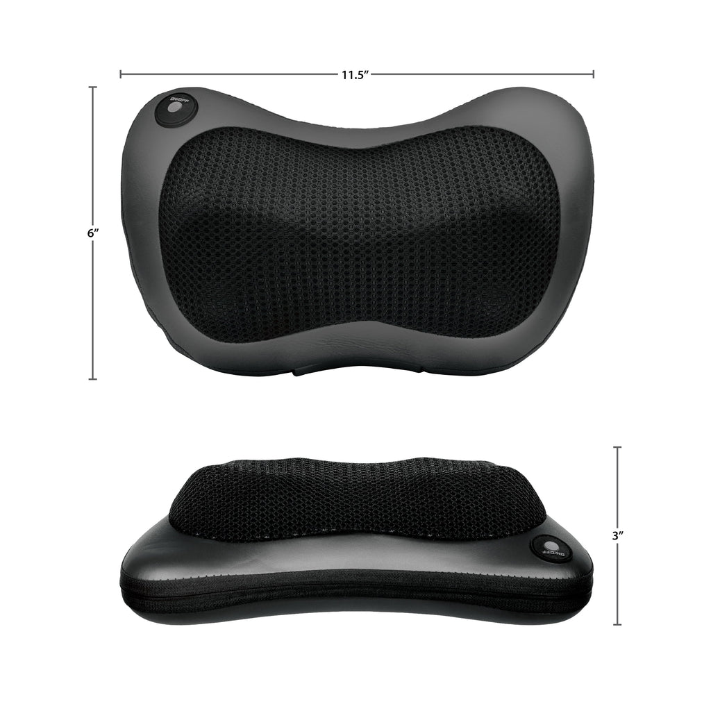 Massager for Neck, Shoulder, and Back with InfraRed Heat, Black - Image 5