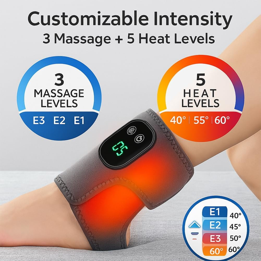 2026 new Vita Feet Relief, Triple Therapy Foot Massager, 3-Speed Vibration & 5-Temperature Settings,for Home/Office/T... - Image 2