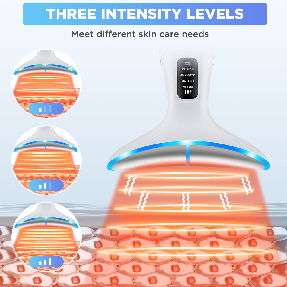 Micro-current Three-color Light Firming and Rejuvenating Skin Ion Importer Facial Lifting for Lines and USB Charging - Image 5