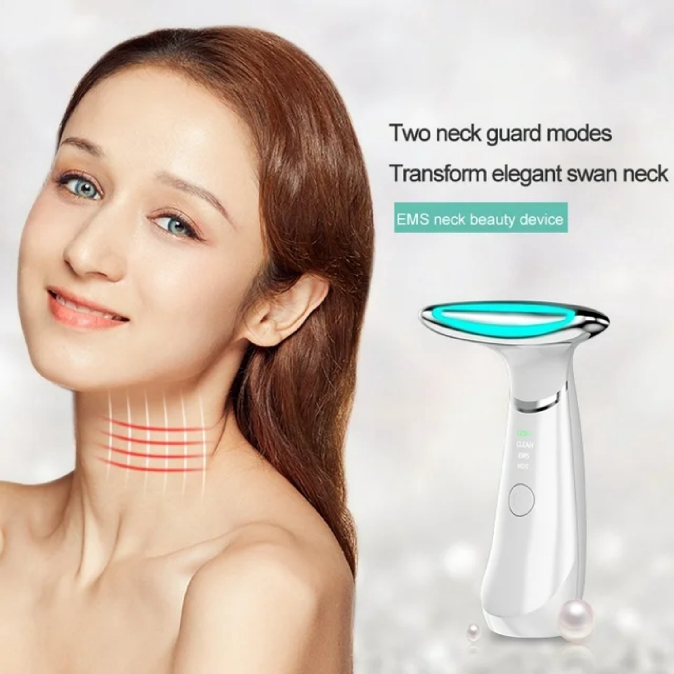 Red Light Therapy for Face, LED Face Skin Rejuvenation for Face & Neck Beauty Facial Massager for Face and Neck Devic... - Image 3