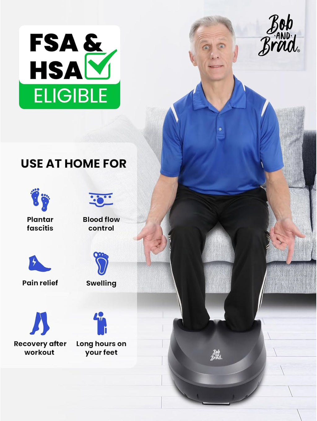 Shiatsu Foot Massager with Heat Remote, Deep Kneading Therapy with 4 Level, Improve Foot Wellness, Fits Feet up to Me... - Image 6
