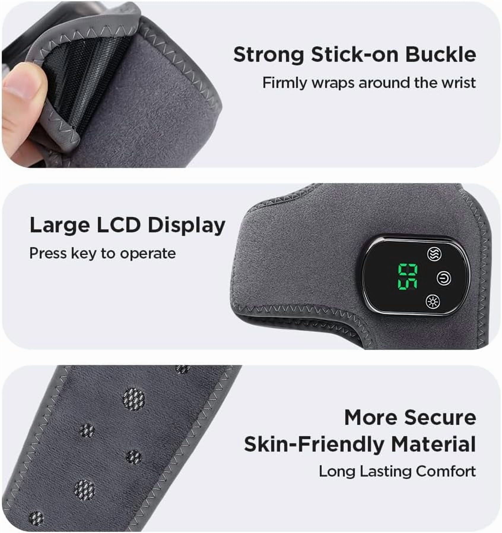 for Neuropathy Pain Relief, 3 Speed Vibration and 5 Heat Settings, Portable Rechargeable Ankle with Touch Screen, Imp... - Image 6