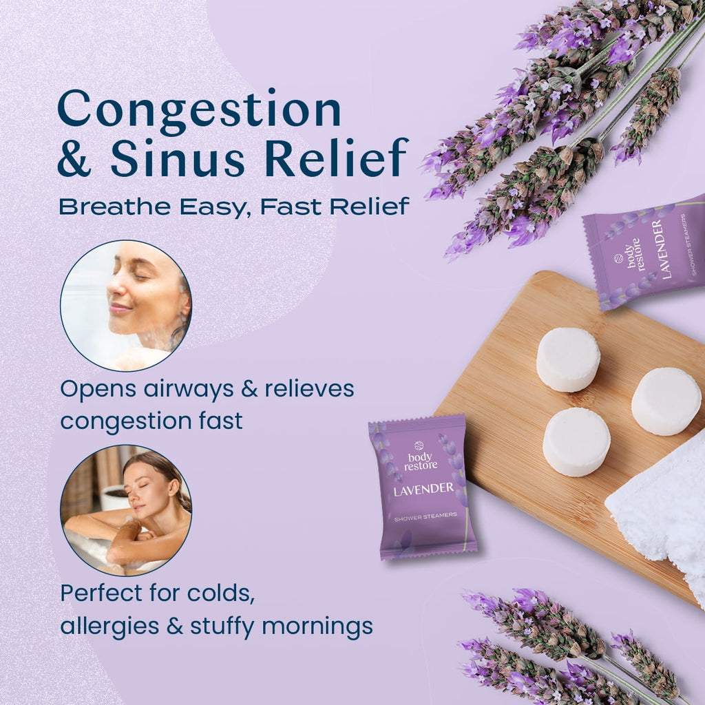 3 Count Aromatherapy Shower Steamers, Eucalyptus & Mint, Citrus and Lavender - Image 6
