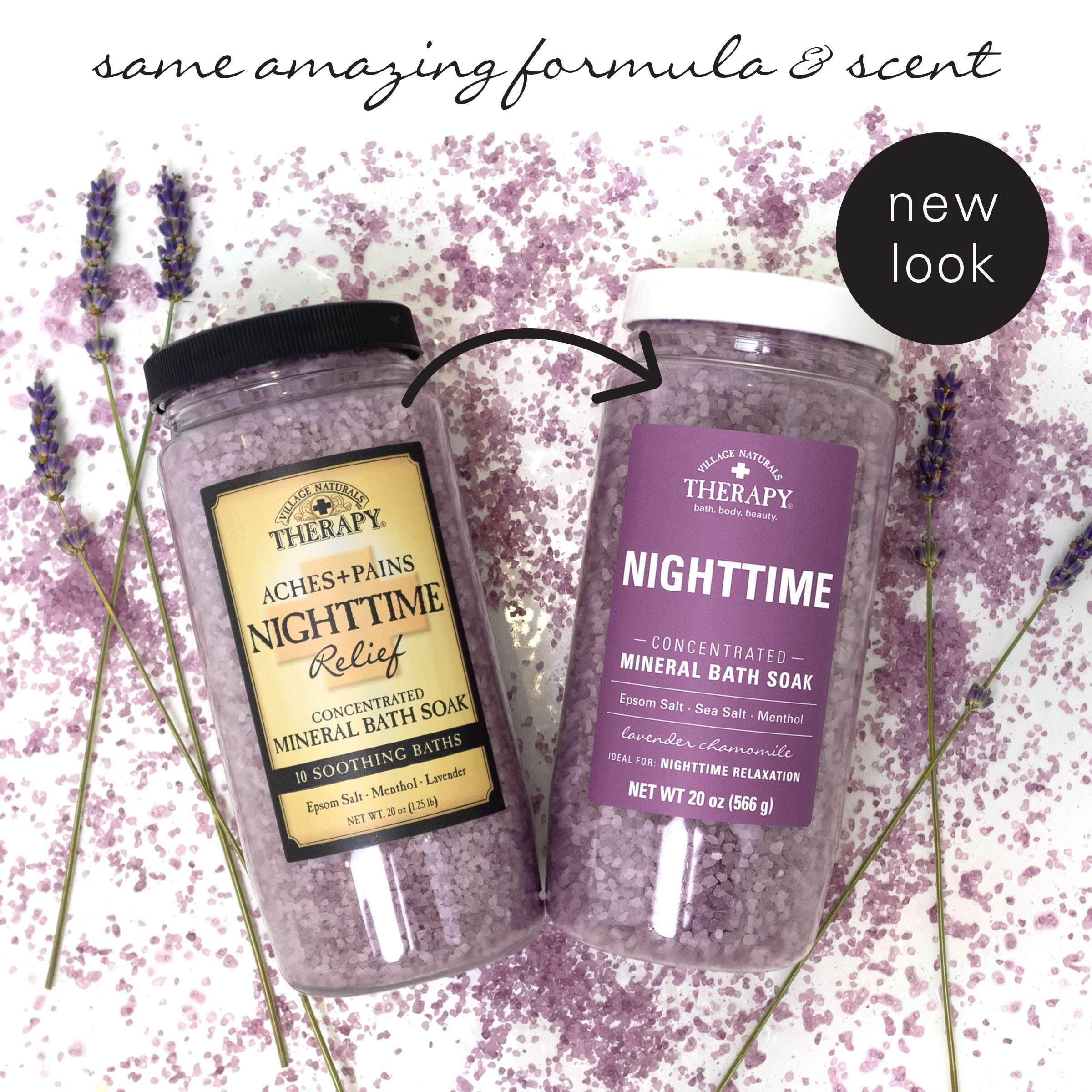 Nighttime Relief Concentrated Mineral Bath Soak, 2oz. - Image 4