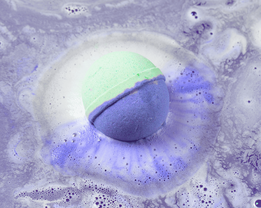 (3 pack) Hi Tide, Periwinkle and Turquoise Clean Beauty Bath Bomb with Prize, 4.5oz - Image 5