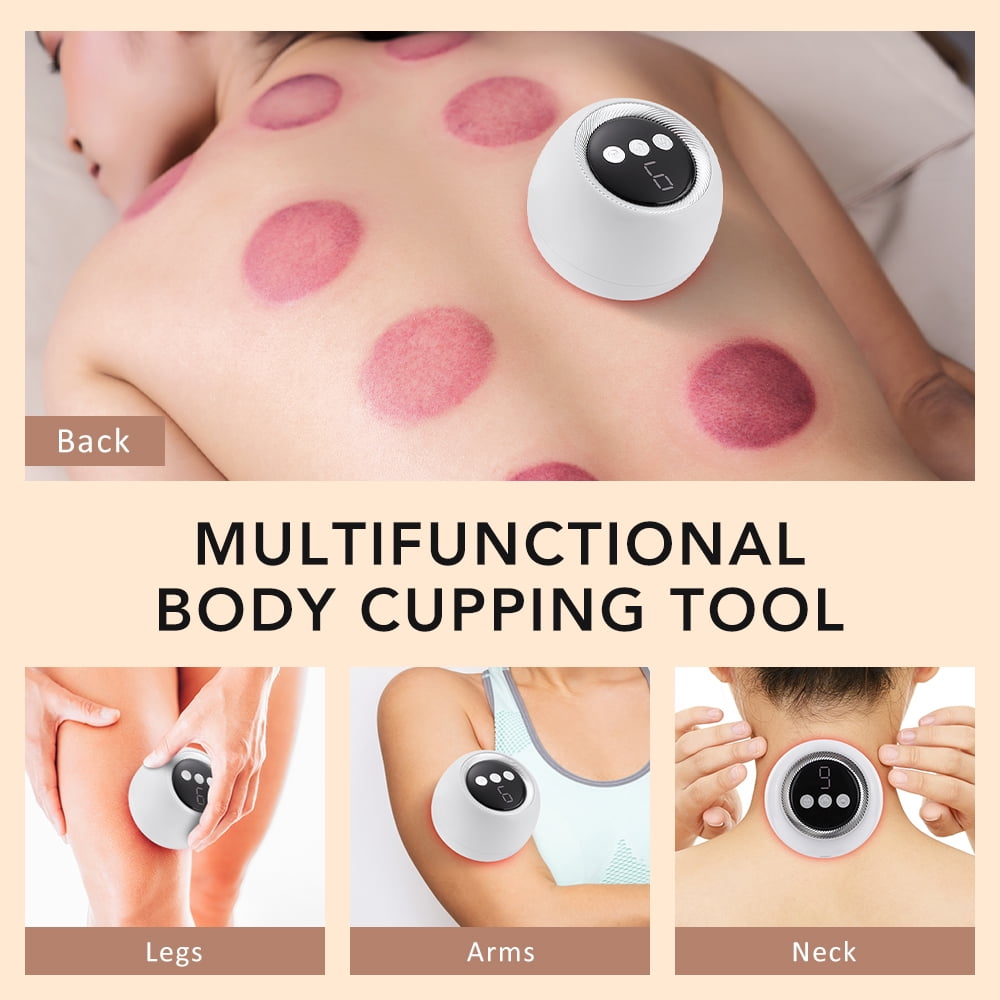 4-in-1 Cupping Set 9-Level Electric Cupping Kit for Back, Neck, Legs & Muscle Relaxation Portable Rechargeable Massag... - Image 2