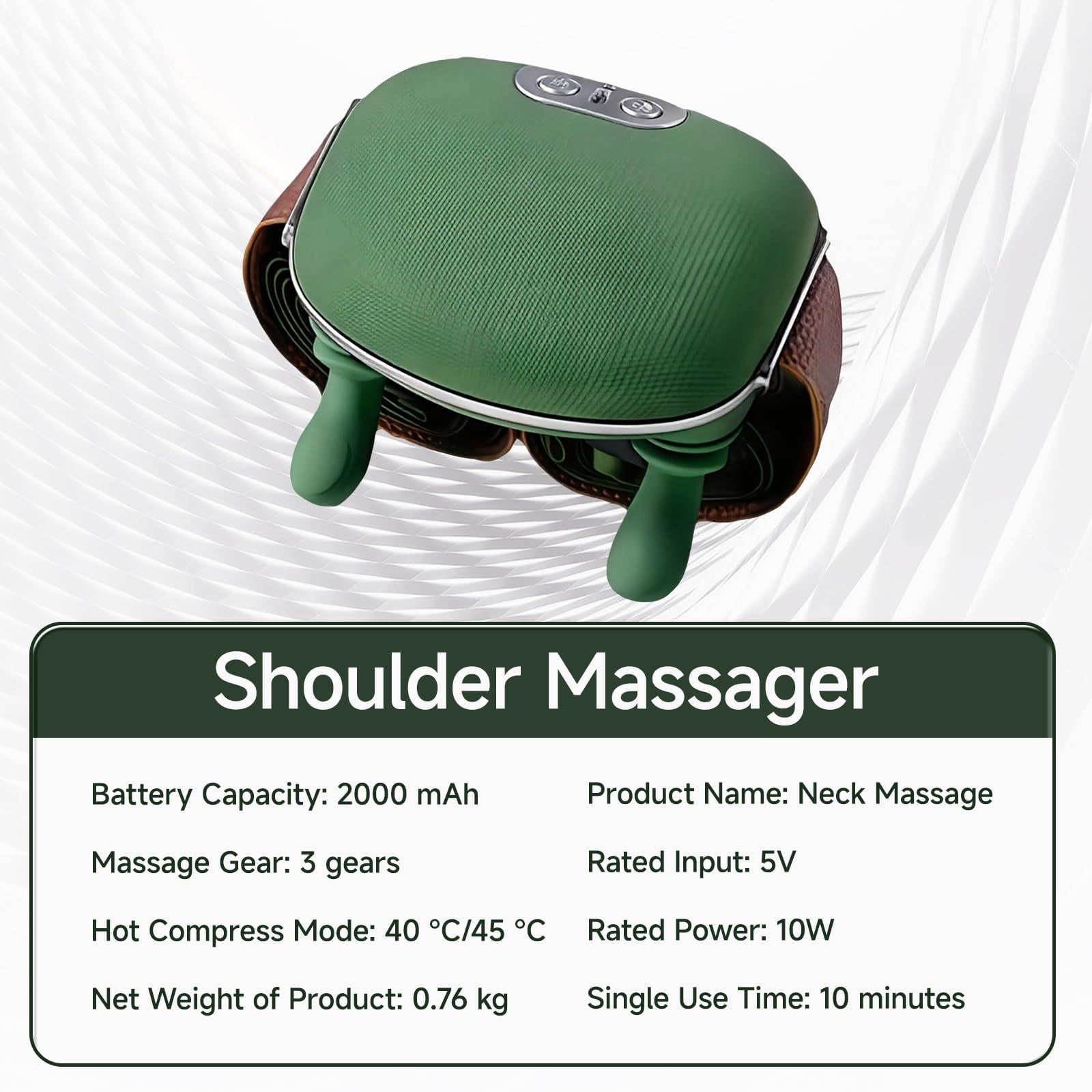 With Heat,Portable Shiatsu And Back With 4D Knead,Therapexa & Shoulder ,Siaasoo ,Therapalm And Back ,Nekteck - Image 6