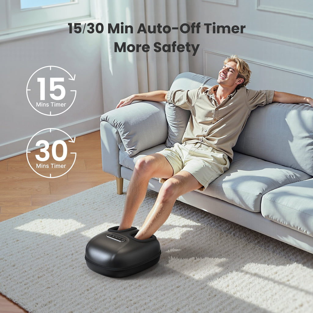 Massager with Heat for Neuropathy Tired Blood Circulation, Eligible, Mothers Day Gifts for Mom Women, Black - Image 5