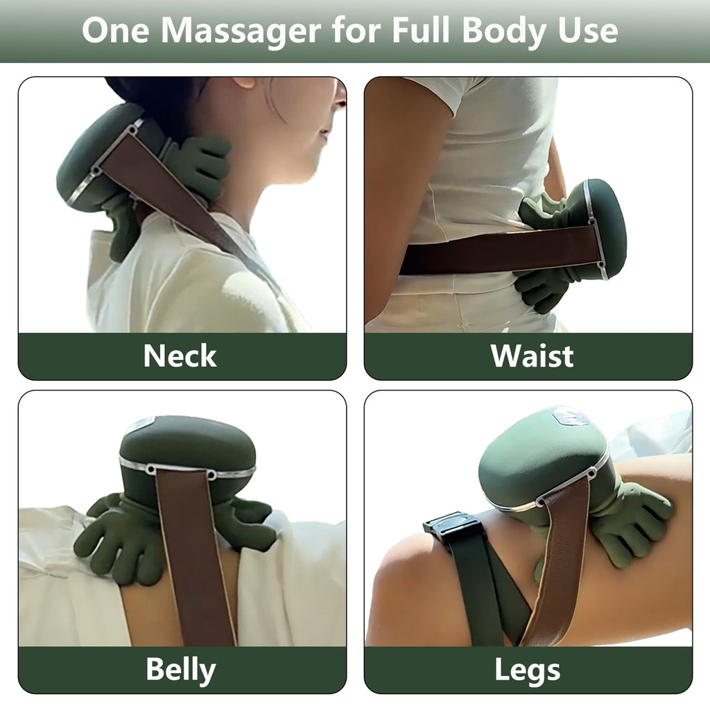 with Heat, Shiatsu Back Siaasoo with 4D Kneading, Wireless Deep Tissue Siasoo Massage for Shoulder and Cervical Pain ... - Image 6
