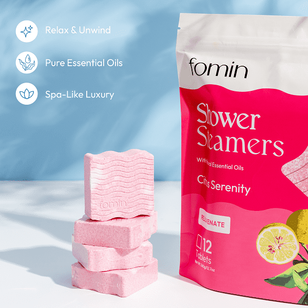 Steamers - Citrus Serenity 12 Count Tablets with Essential Oils for Relaxation, Energy & Stress Relief | Self-Care Gi... - Image 2