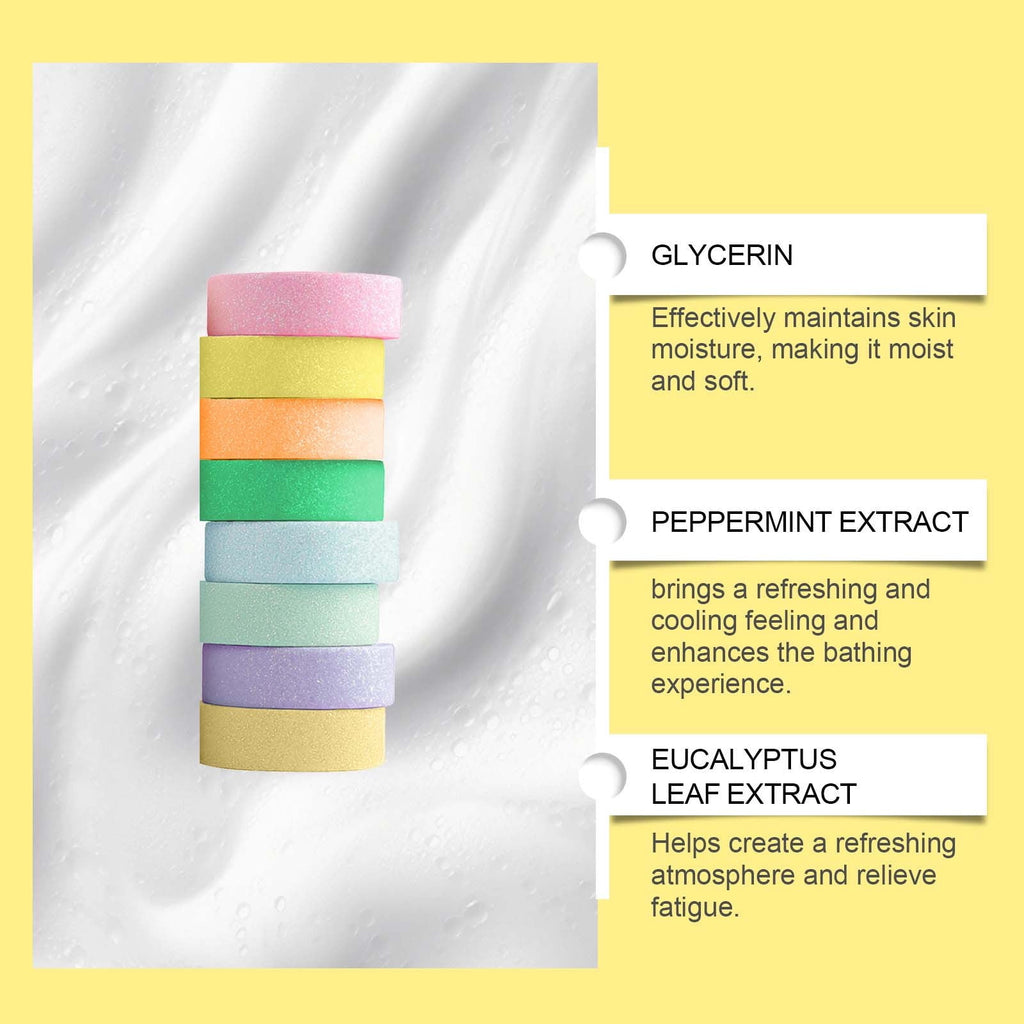 Aromatherapy - Gifts for Women, 8 Pcs Pure Essential Oil Bombs for Home Spa, Stress Relief, Body&Soul Relaxing Bath B... - Image 6