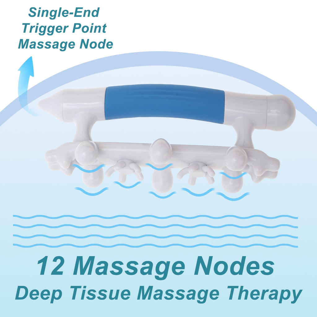 Massage Tool Massage Blaster Tool for Trigger Point Pain Relieves Blue - Image 4
