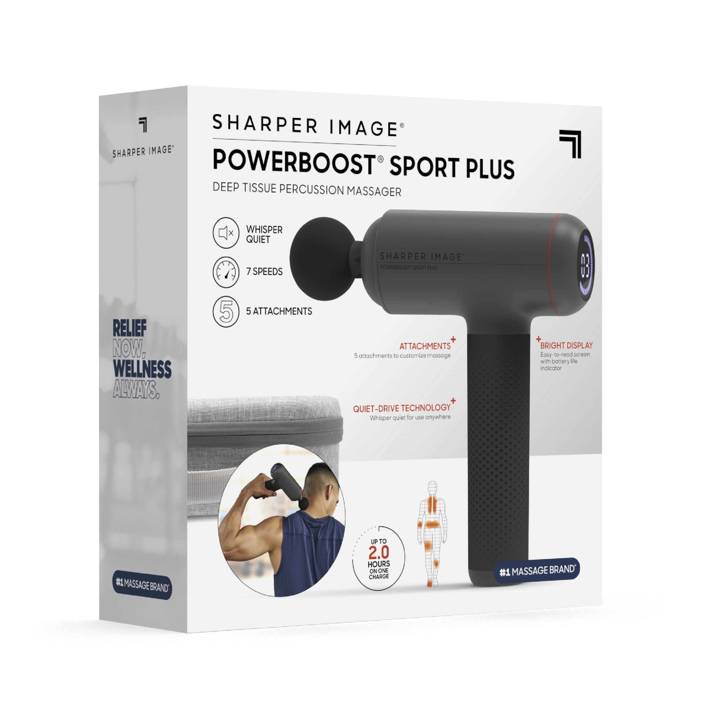 Sport Plus Deep Tissue Percussion Massager - Image 3