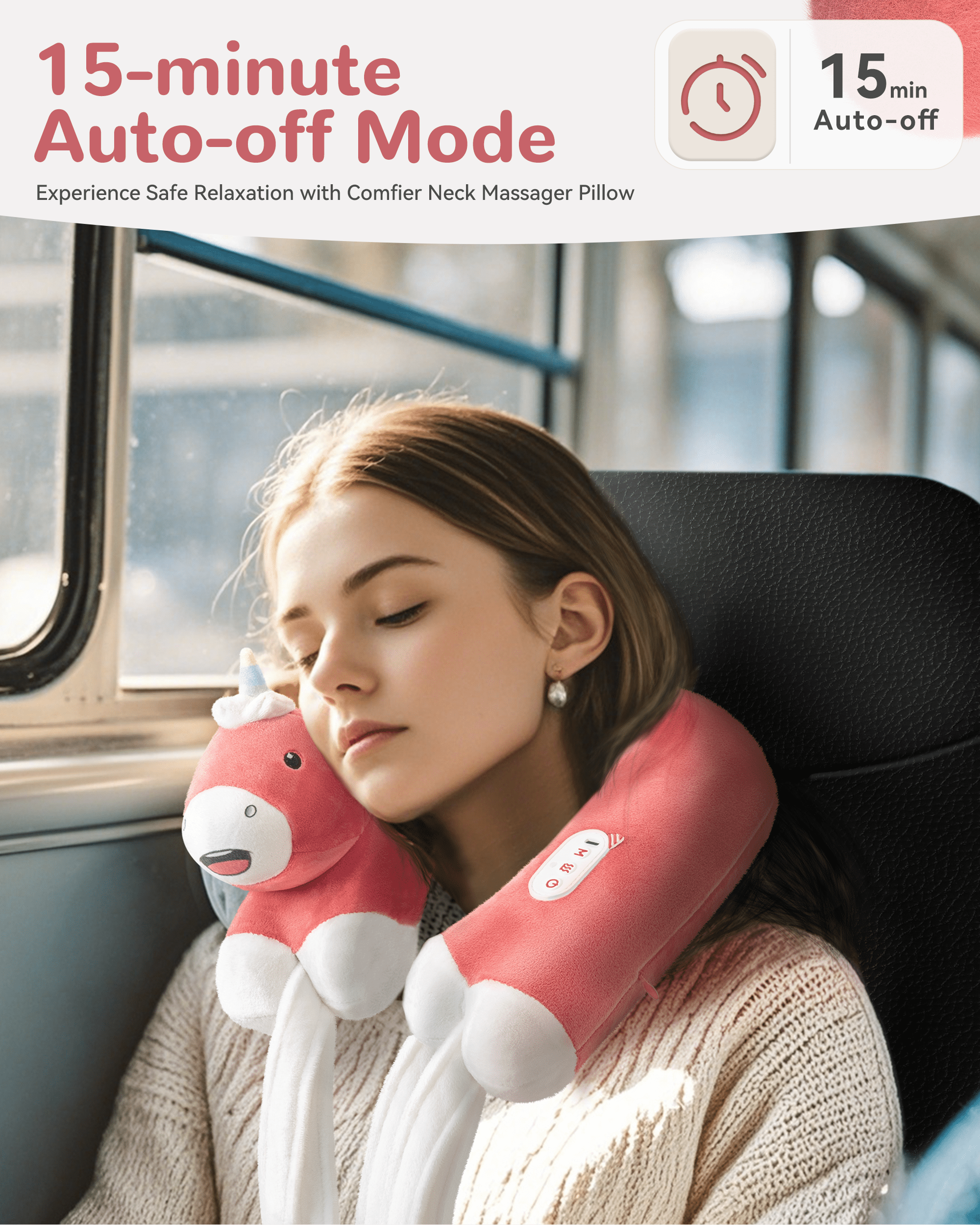 Massager with Heat, Cordless Shiatsu Massager Pillow, Gifts - Image 4