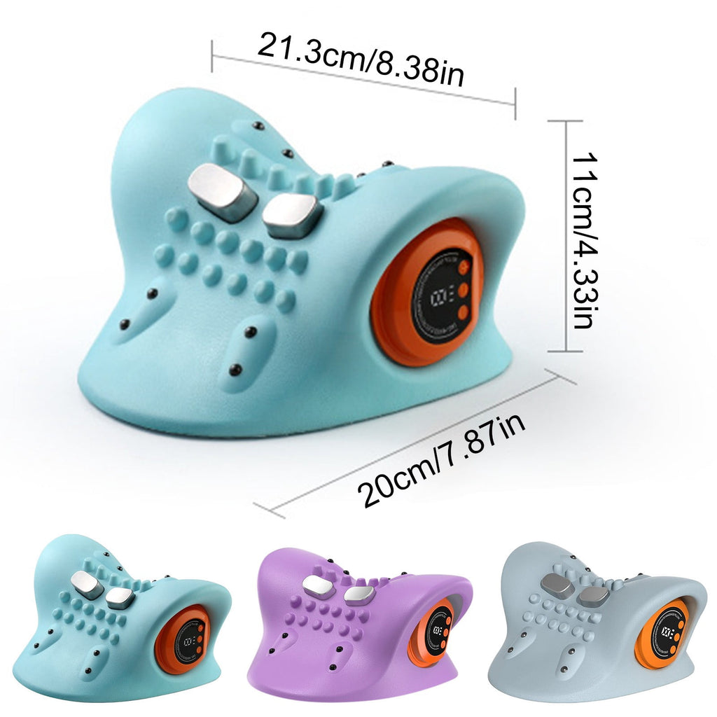 2026 New Upgrade 4 In 1 Neck & Shoulder Massager With Heat & Comfortable Stretching Portable Adjustable Intensity Lon... - Image 3