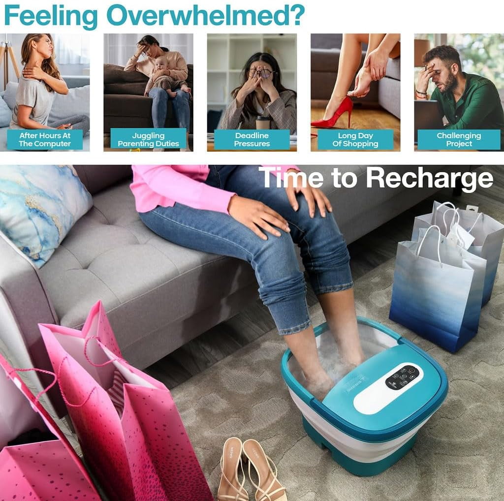 With Heat And Massage And Jets Includes A Remote Control A Pumice Stone Collapsible Massager With Heat And Massage Bu... - Image 6