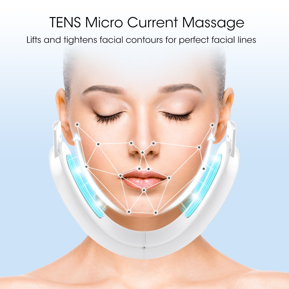 for Tightening & Contouring, V Lift Massage Tool with 5 Light Modes, 15 Level Intensities & Remote for Wrinkles & Fir... - Image 3