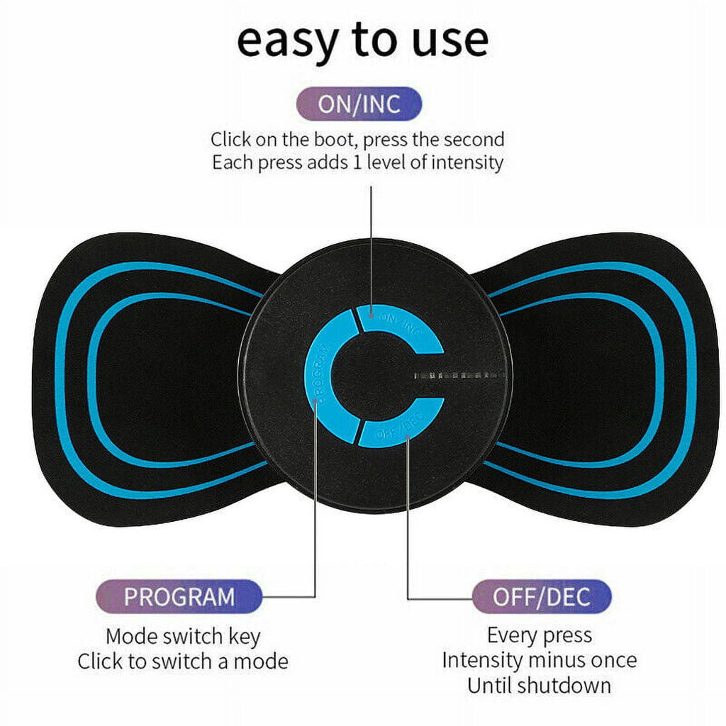 Electric Neck Acupuncture Massager, 6 Modes Intensities Mini Cervical Vertebra Massage Device, Suitable for Shoulder ... - Image 2