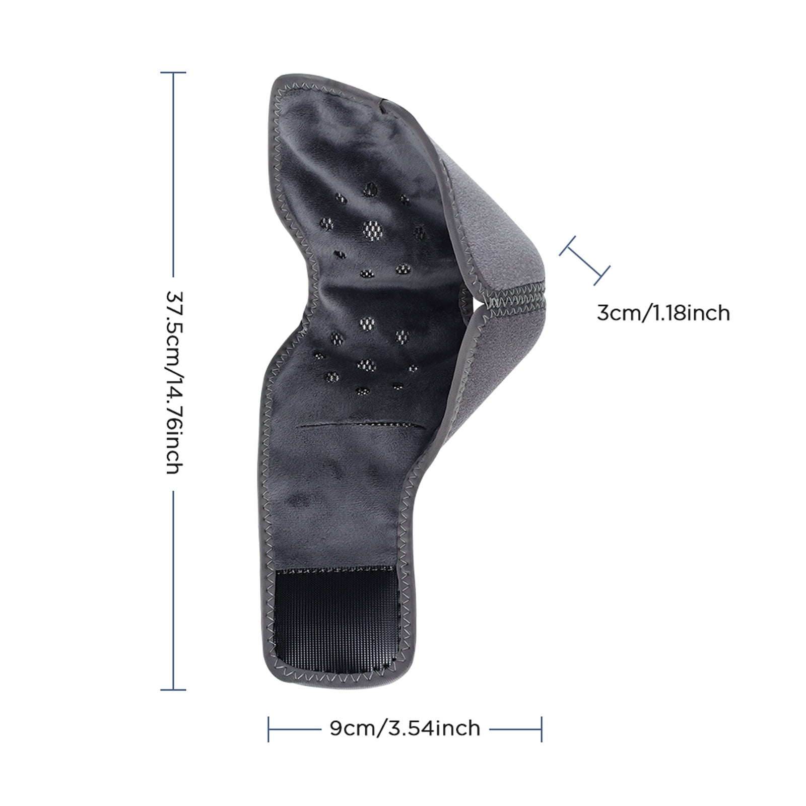 with Heat - Perfect Gift for Parents & Couples, 3 Vibration Modes, 5 Heat Levels, Cordless Foot for Home & Travel - Image 3